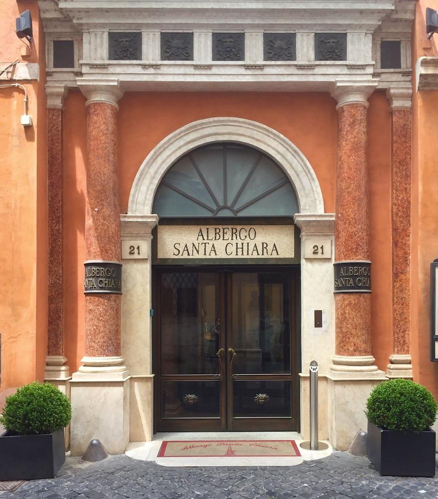 Hotel Albergo Santa Chiara Róma Kültér fotó