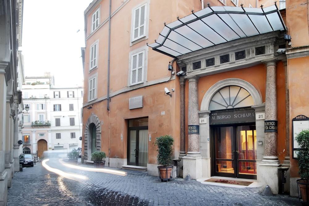 Hotel Albergo Santa Chiara Róma Kültér fotó