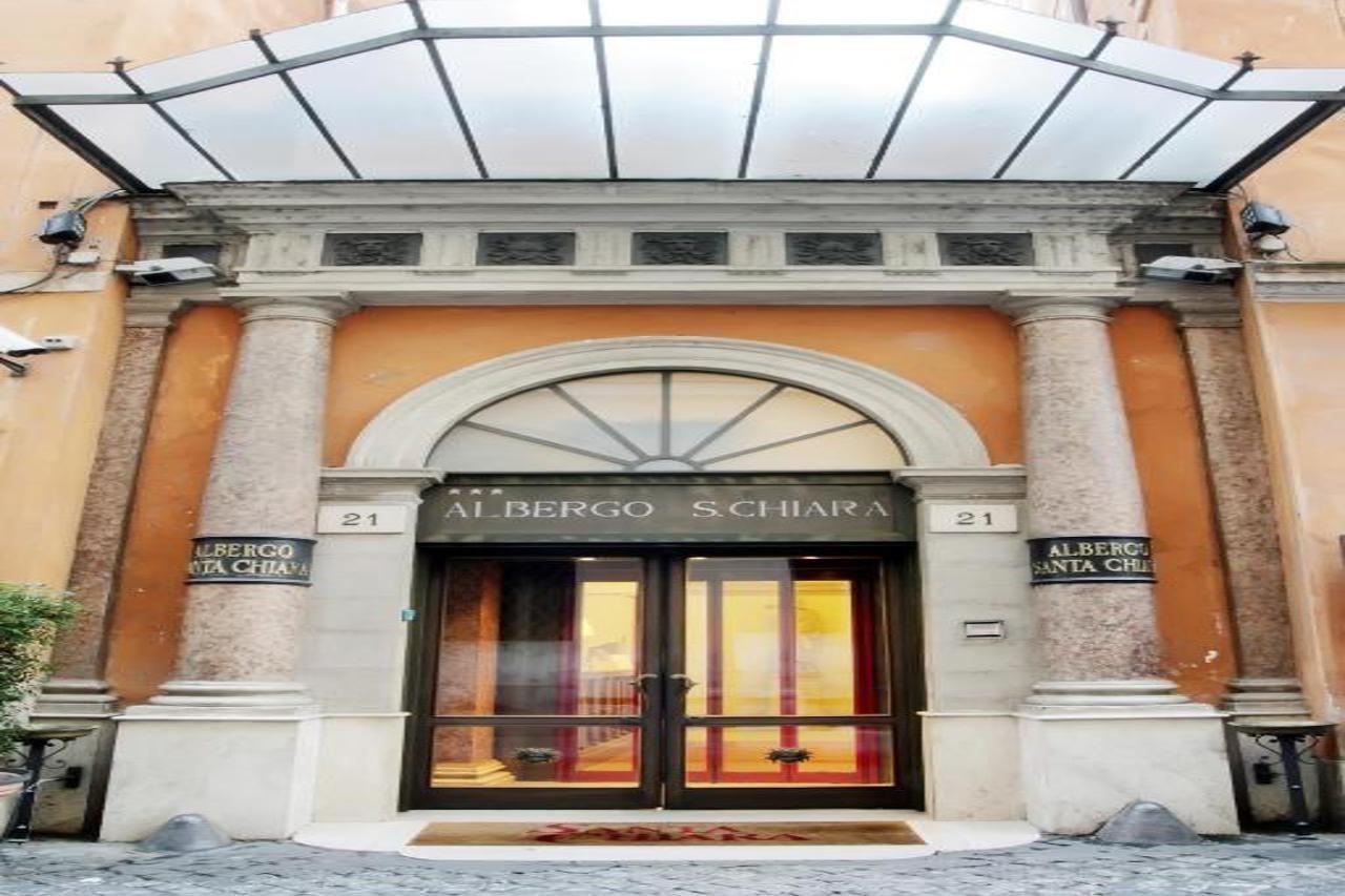 Hotel Albergo Santa Chiara Róma Kültér fotó