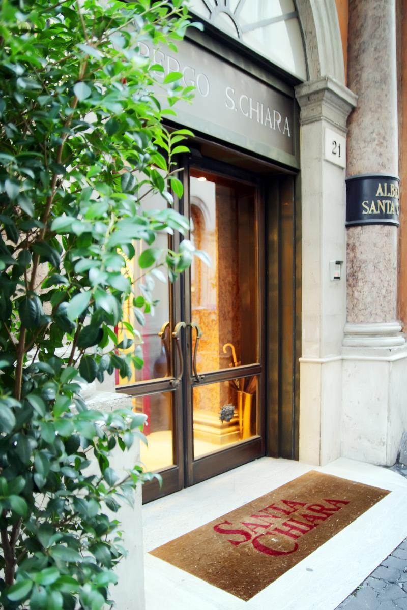 Hotel Albergo Santa Chiara Róma Kültér fotó