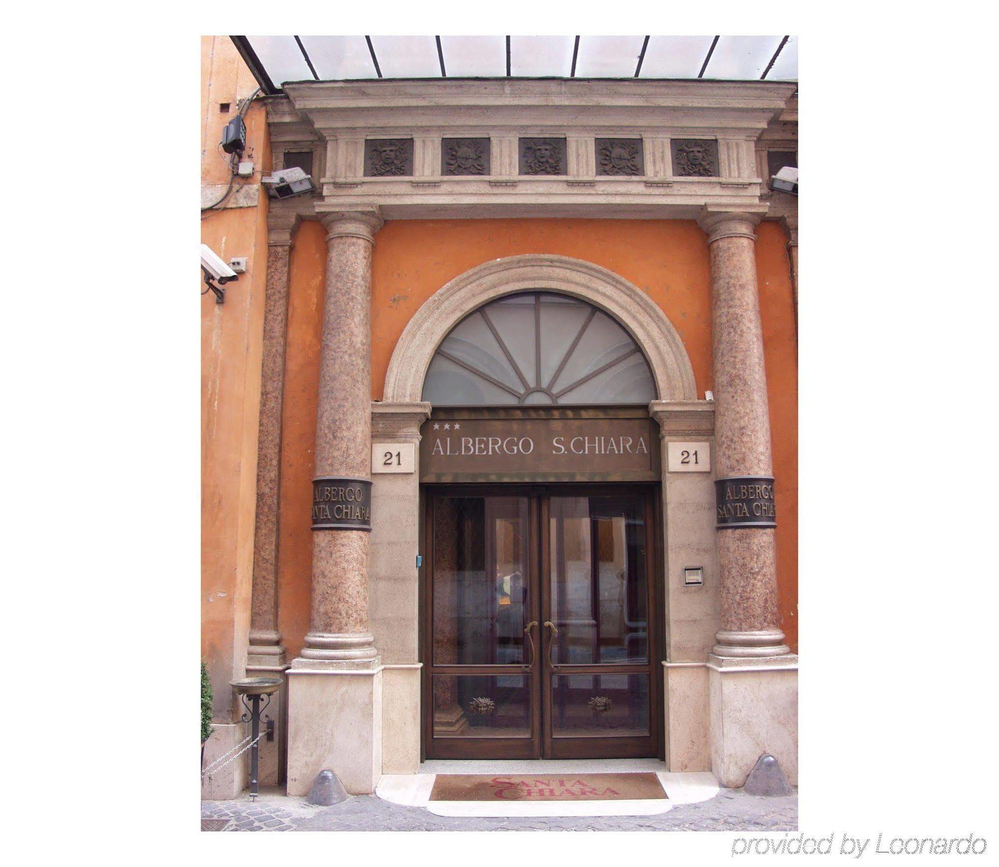 Hotel Albergo Santa Chiara Róma Kültér fotó