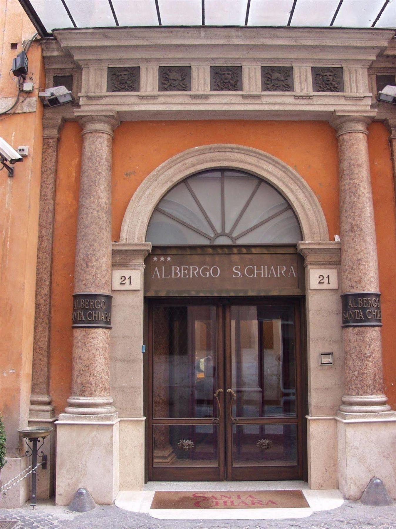 Hotel Albergo Santa Chiara Róma Kültér fotó